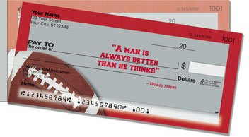Woody Hayes Side Tear Checks
