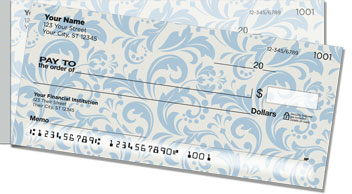 Damask Pattern Side Tear Checks