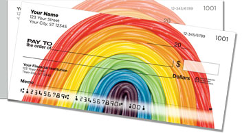 Licorice Rainbow Side Tear Checks