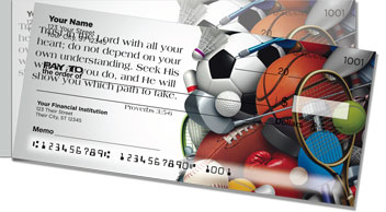 Sports Scripture Side Tear Checks