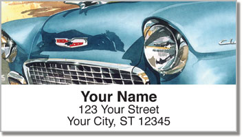 Classic Chrome Address Labels