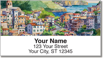 Romantico Villaggio Address Labels