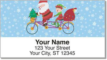Santa Claus Address Labels