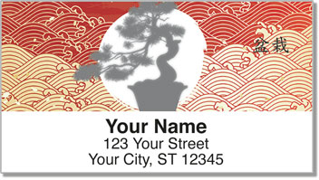 Bonsai Tree Address Labels