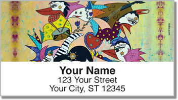 Rolling Tunes Address Labels