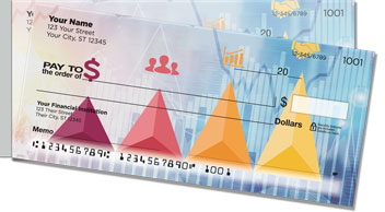 Business Chart Side Tear Checks