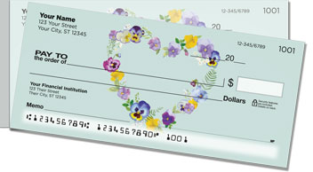 Pretty Pansy Side Tear Checks