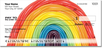 Licorice Rainbow Checks