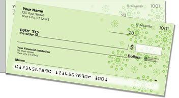 Green Burst Side Tear Checks