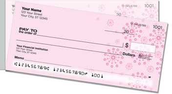 Pink Burst Side Tear Checks