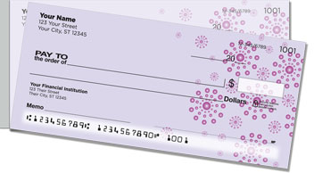 Purple Burst Side Tear Checks