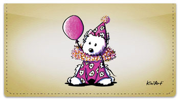 Clown Series Checkbook Cover