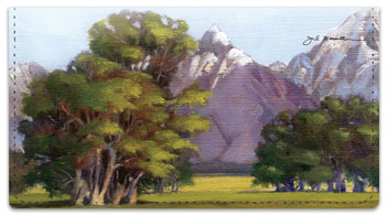 Grand Tetons Checkbook Cover