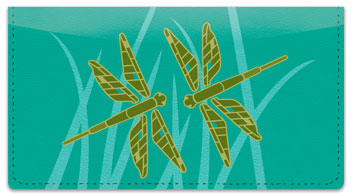 Lindgren Dragonfly Checkbook Cover