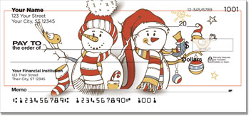 Silly Snowman Checks