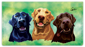 Labrador Retriever Checkbook Cover