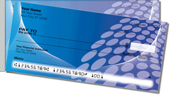 Blue Contempo Side Tear Checks
