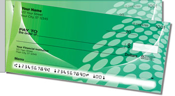Green Contempo Side Tear Checks