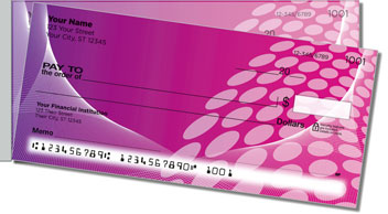 Pink Contempo Side Tear Checks