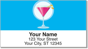 Summer Cocktail Address Labels
