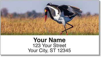 Exotic Bird Address Labels