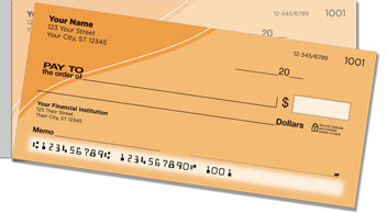 Orange Curve Side Tear Checks