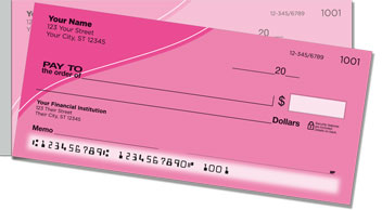 Pink Curve Side Tear Checks