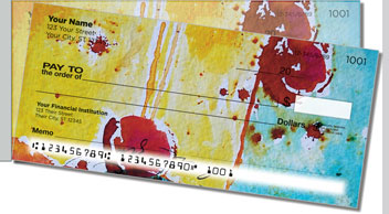 Dots and Drips Side Tear Checks