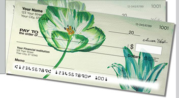 Susan Varo Floral Side Tear Checks