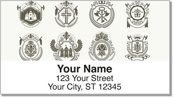Coat of Arms Address Labels