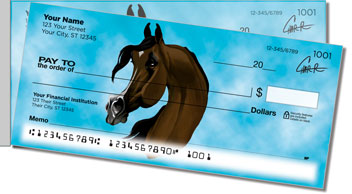Arabian Horse Side Tear Checks