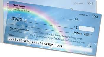 Lord's Prayer Side Tear Checks