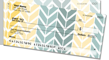 Arrow Pattern Side Tear Checks