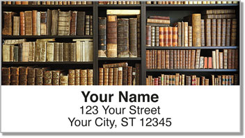 On the Bookshelf Address Labels