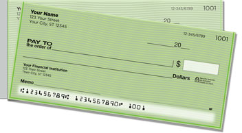 Green Safety Side Tear Checks