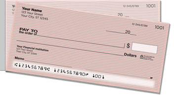 Pink Safety Side Tear Checks