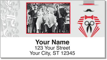TuneTown Boys Barbershop Quartet Address Labels