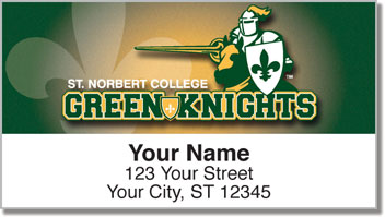 St. Norbert Athletic Address Labels