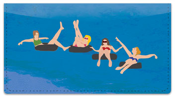 Tubing Checkbook Cover