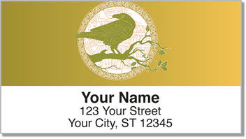 Sitting Crow Address Labels