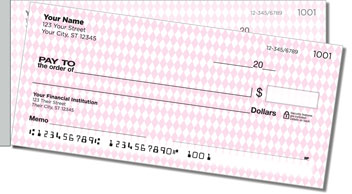 Pink Diamond Side Tear Checks