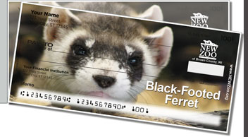 NEW Zoo Endangered Species Side Tear Checks