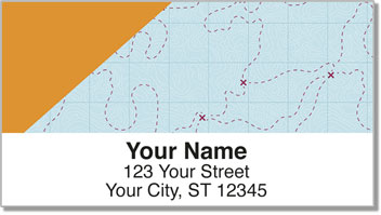 Orienteering Address Labels