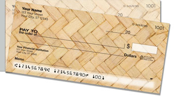 Basket Weave Side Tear Checks