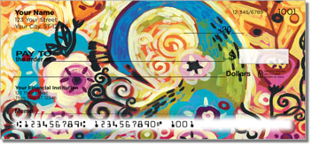 Peacock Art Checks