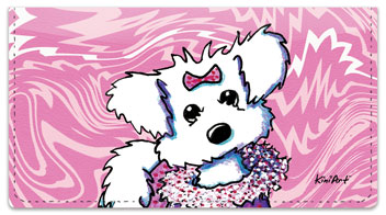 Maltese Series 2 Checkbook Cover