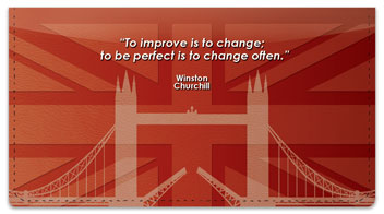 Winston Churchill Checkbook Cover