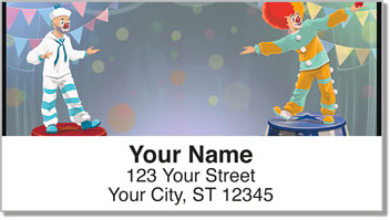Hobo Clown Address Labels