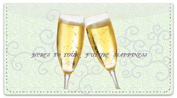 Wedding Checkbook Cover