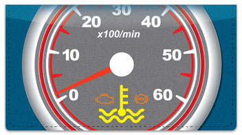 Warning Light Checkbook Cover